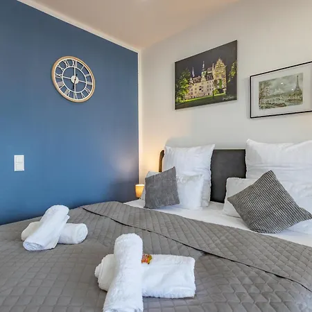Апартаменты Hannibal - Design Studio-apartment Jasmin 8, Parkplatz, Kueche, Highspeed-wlan