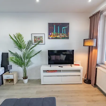 Lejlighed Hannibal - Design Studio-apartment Jasmin 8, Parkplatz, Kueche, Highspeed-wlan *