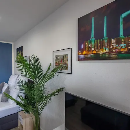 Hannibal - Design Studio-apartment Jasmin 8, Parkplatz, Kueche, Highspeed-wlan * ウォルフスブルク