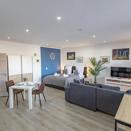 Апартаменты Hannibal - Design Studio-apartment Jasmin 8, Parkplatz, Kueche, Highspeed-wlan *