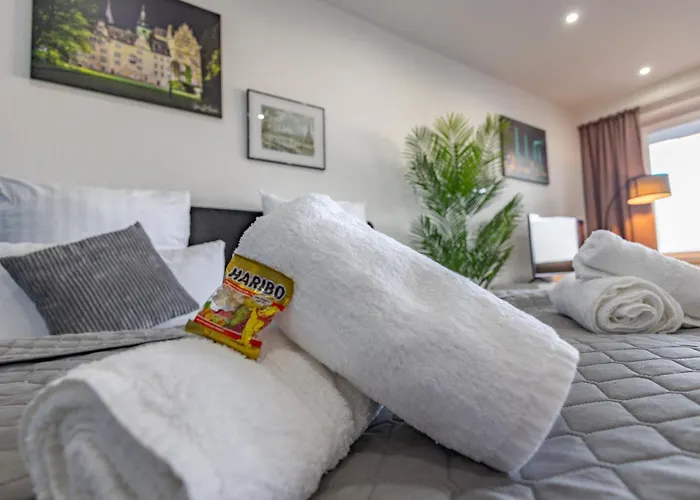 Hannibal - Design Studio-apartment Jasmin 8, Parkplatz, Kueche, Highspeed-wlan Daire *