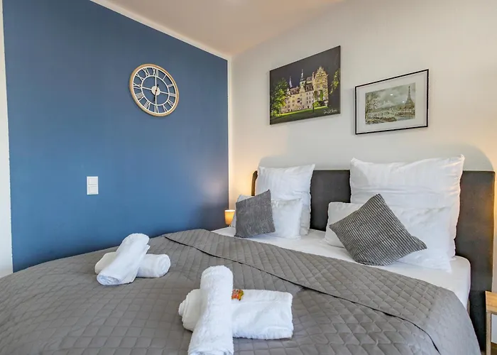 Daire Hannibal - Design Studio-apartment Jasmin 8, Parkplatz, Kueche, Highspeed-wlan