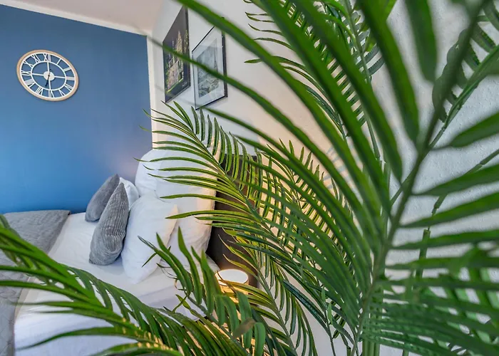 Daire Hannibal - Design Studio-apartment Jasmin 8, Parkplatz, Kueche, Highspeed-wlan Wolfsburg