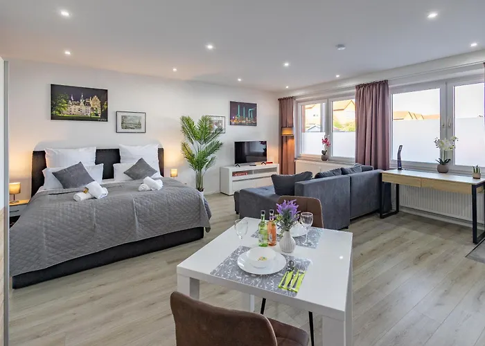 Hannibal - Design Studio-apartment Jasmin 8, Parkplatz, Kueche, Highspeed-wlan * Wolfsburg