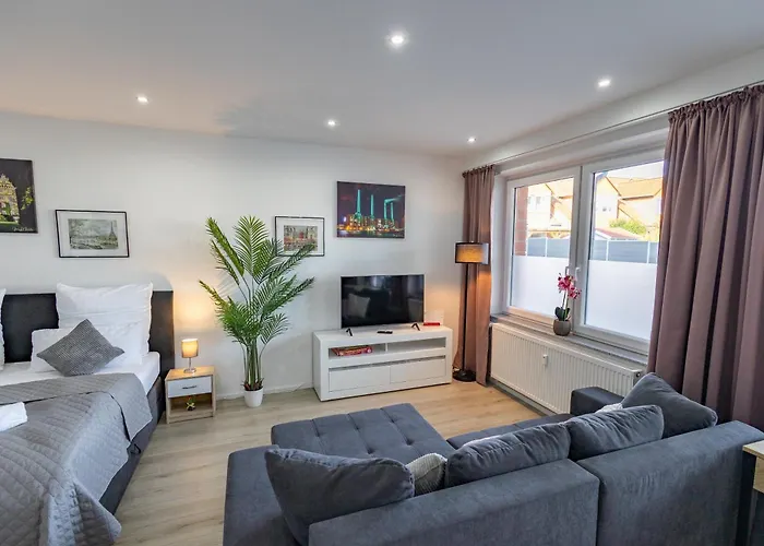 Hannibal - Design Studio-apartment Jasmin 8, Parkplatz, Kueche, Highspeed-wlan Daire