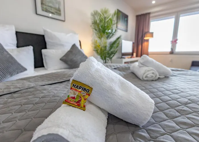 Hannibal - Design Studio-apartment Jasmin 8, Parkplatz, Kueche, Highspeed-wlan Daire