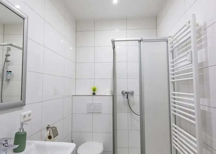 Daire Hannibal - Design Studio-apartment Jasmin 8, Parkplatz, Kueche, Highspeed-wlan Wolfsburg