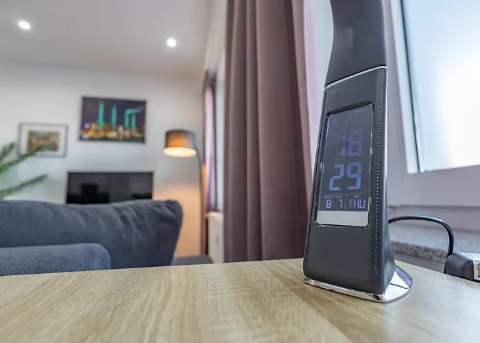 Daire Hannibal - Design Studio-apartment Jasmin 8, Parkplatz, Kueche, Highspeed-wlan *