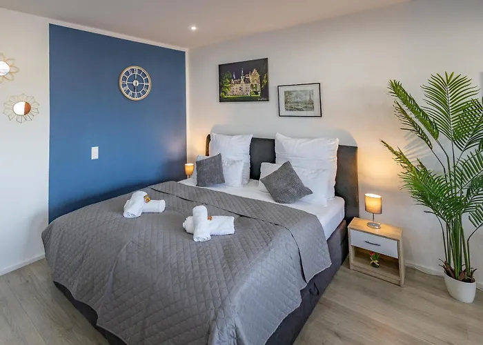 Daire Hannibal - Design Studio-apartment Jasmin 8, Parkplatz, Kueche, Highspeed-wlan *