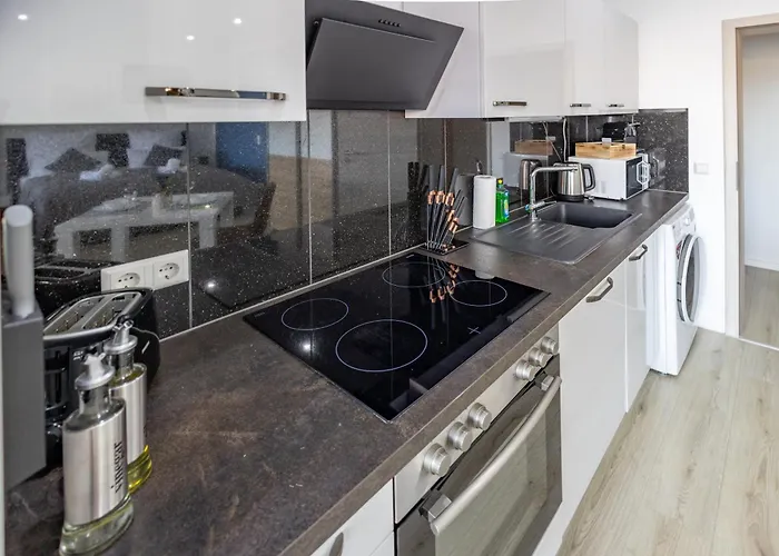 Hannibal - Design Studio-apartment Jasmin 8, Parkplatz, Kueche, Highspeed-wlan *